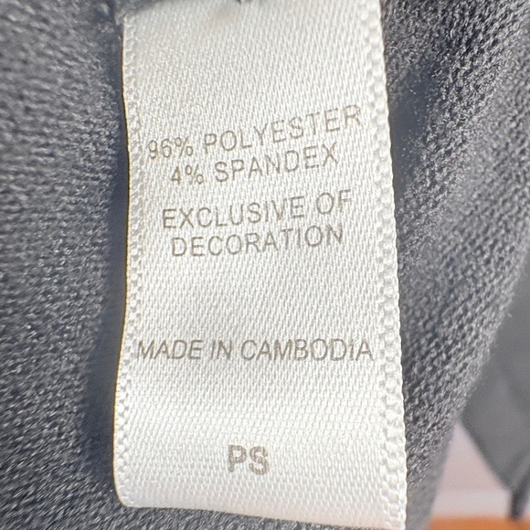 Cuddl Duds Womens Petite Small Black Belted Cardigan Open Front Sweater L/S - Picture 6 of 9